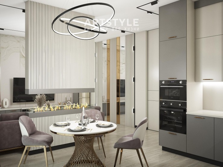 Кухня гостиная