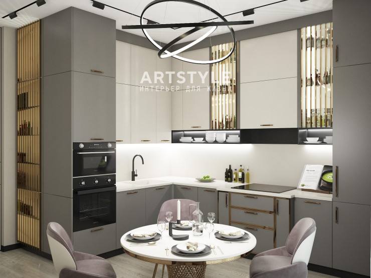 Кухня гостиная