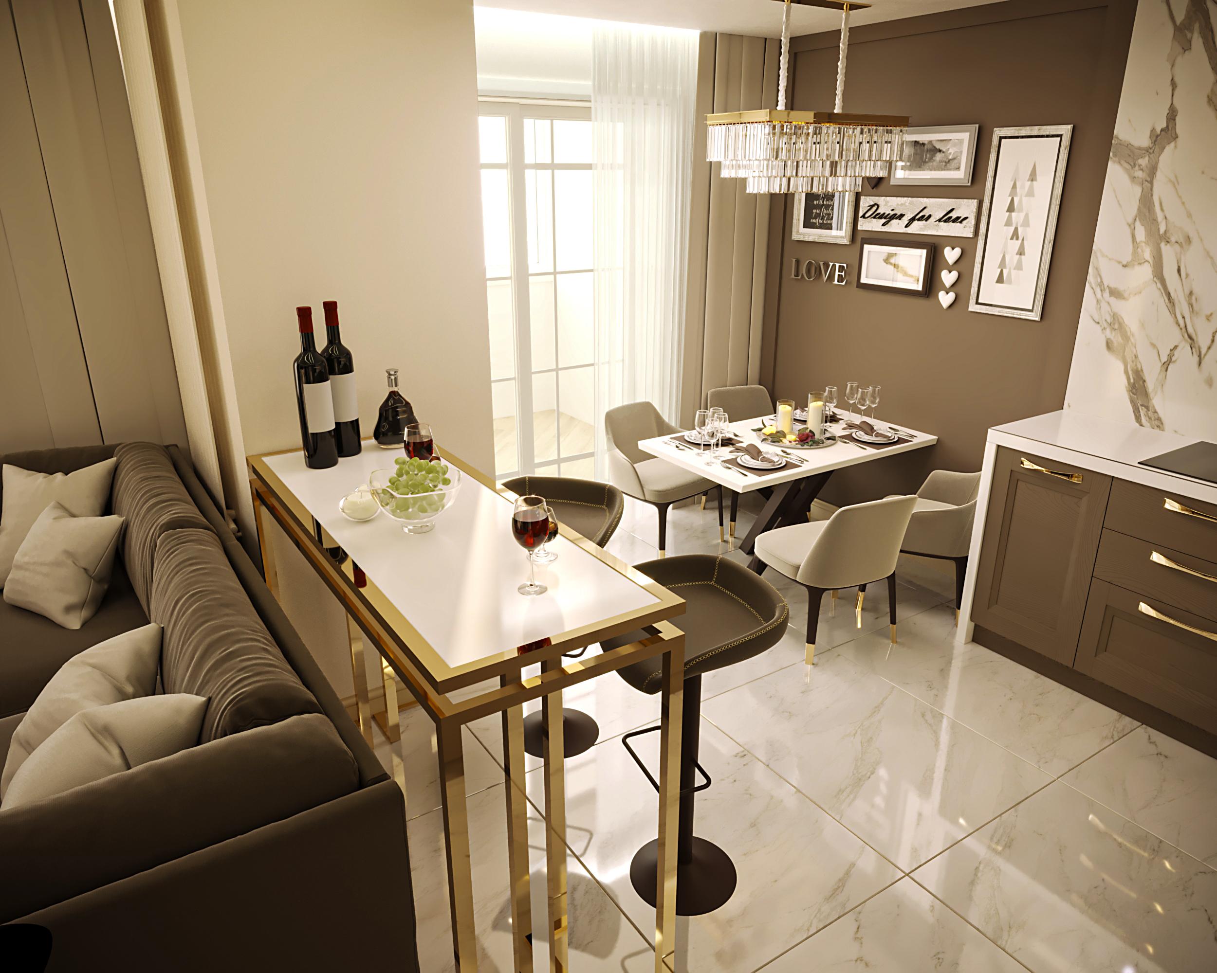 Керамогранит на кухне