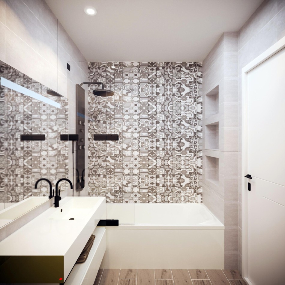 Плитка в ванной