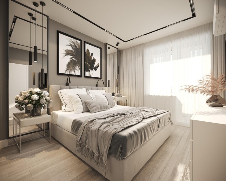 Современная спальня