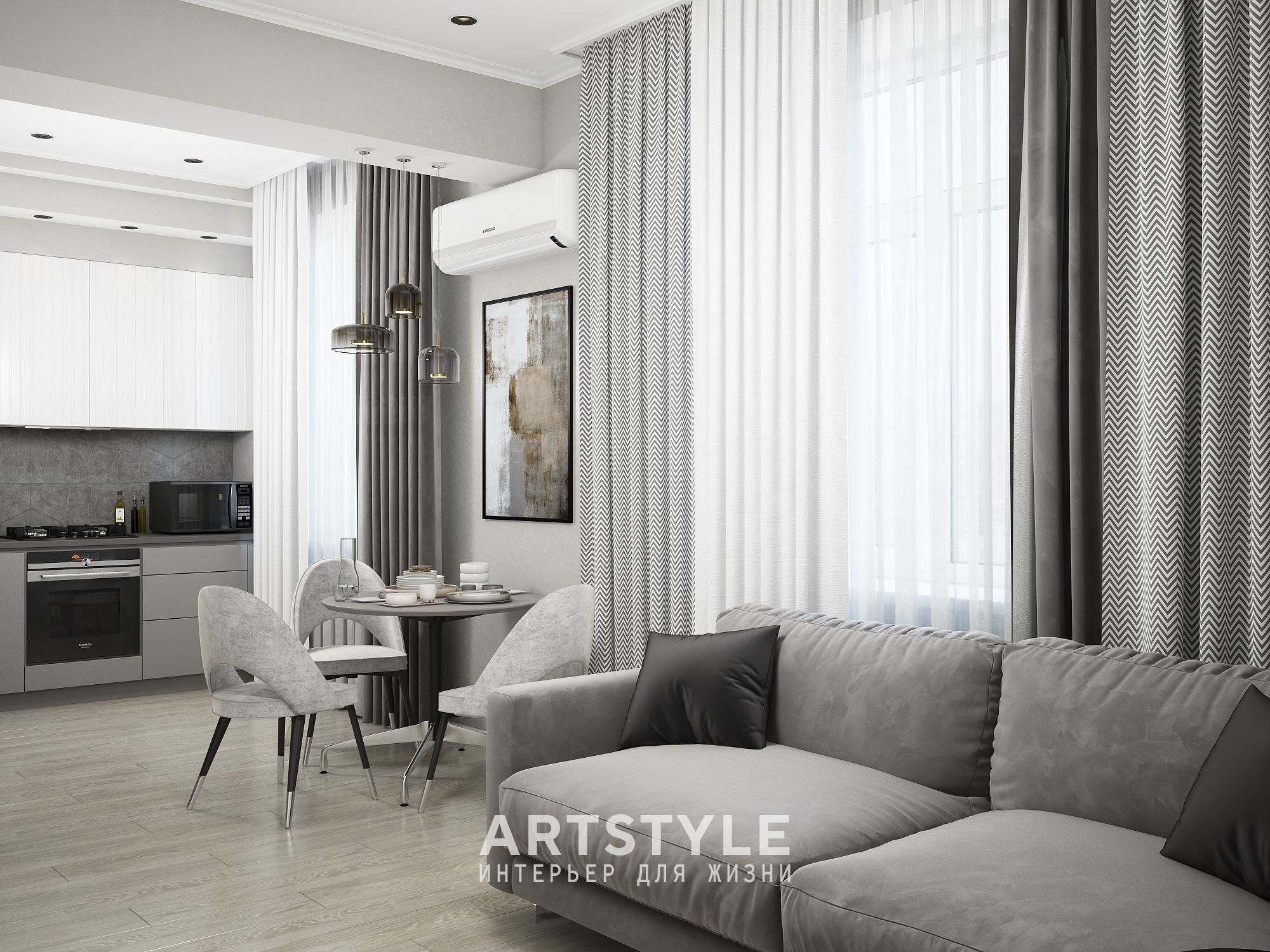 Кухня-гостиная