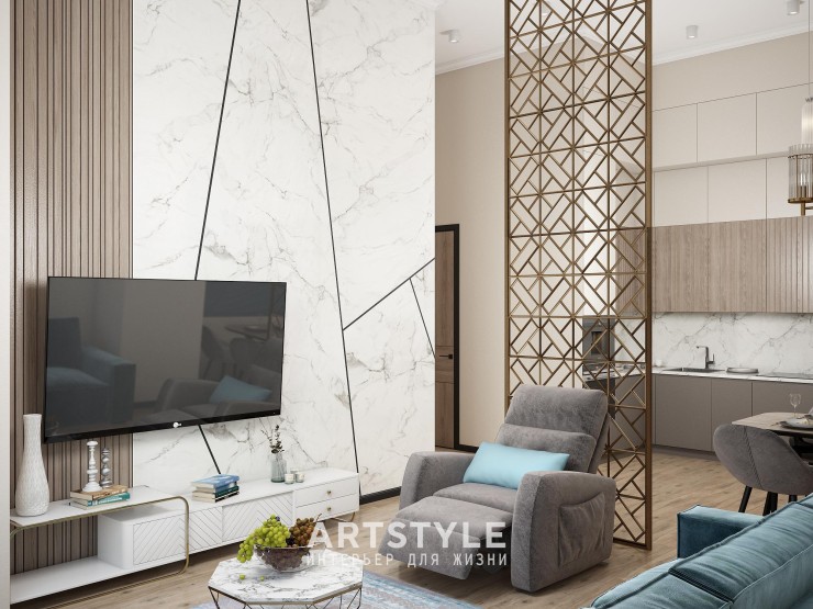 Кухня-гостиная