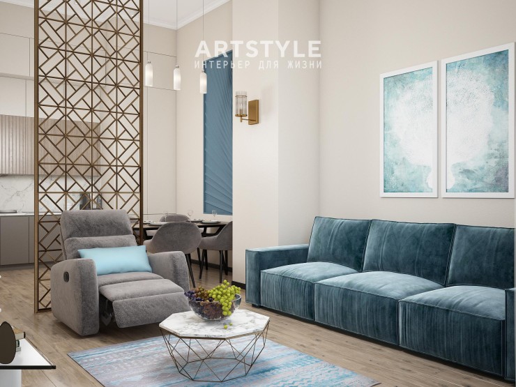 Кухня-гостиная