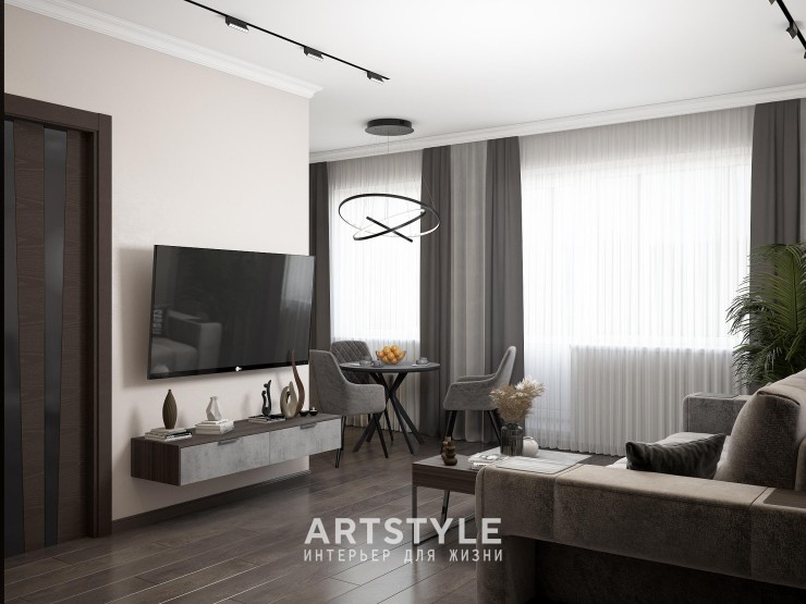 Кухня-гостиная