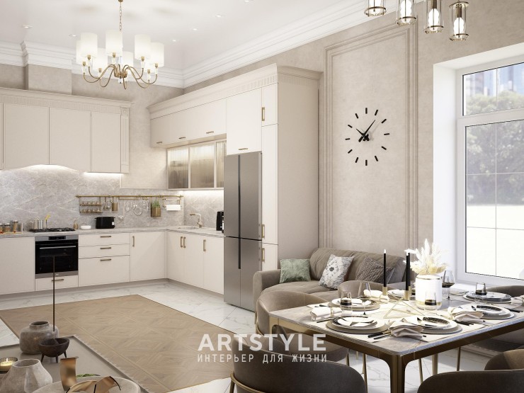 Кухня-гостиная