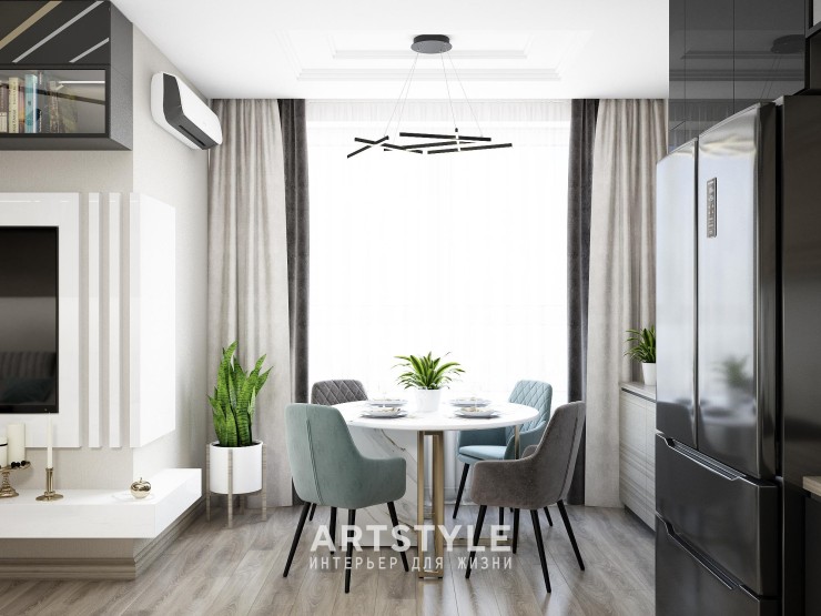 Кухня гостиная