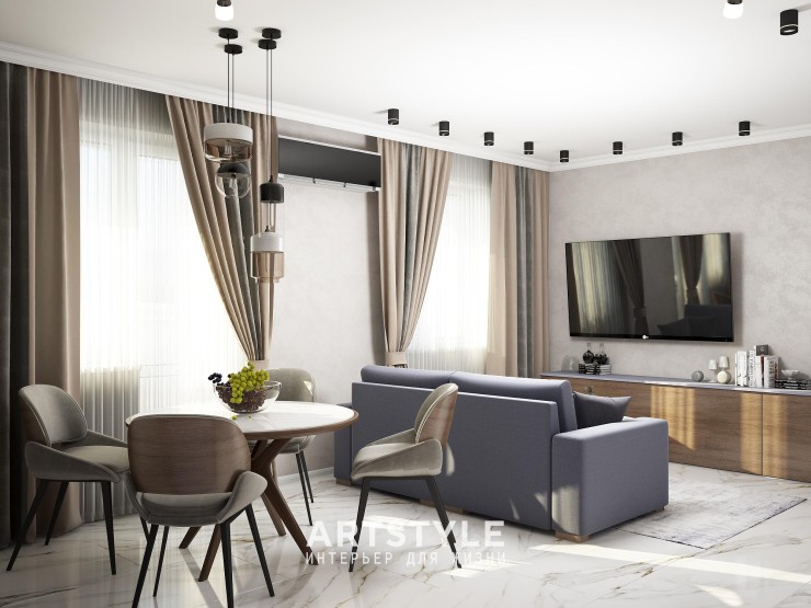 Кухня-гостиная