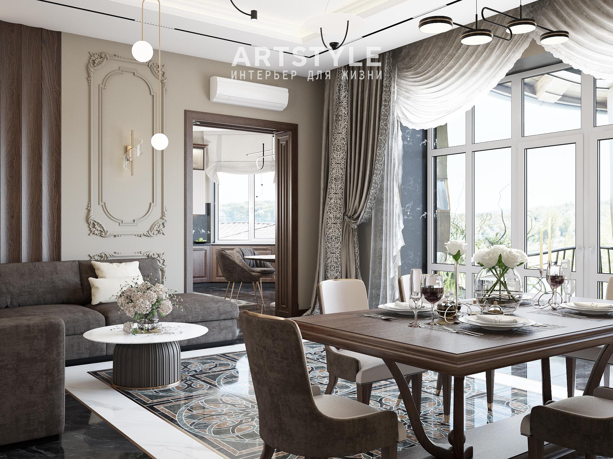 Кухня-гостиная