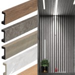 Декоративные рейки Decor Dizayn