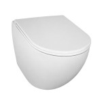 Унитаз подвесной Azario Navio 540x365x425 безободковый, в комплекте с сиденьем микролифт (AZ-0074)