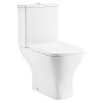 Унитаз-компакт Azario Nigel 385х616х785 напольный, безободковый, с быстросъемным сиденьем микролифт (AZ-55)