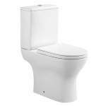 Унитаз-компакт Azario Mist 385х610х800 безободковый, система смыва "Скрытое Торнадо", с быстросъемным сиденьем "Микролифт" (AZ-45T)