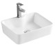 Раковина накладная Azario 480х370х130 прямоугольная, белый (AZ-2010)