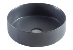 Раковина Azario 355х355х120 накладная, круглая, цвет темно-серый матовый (AZ-3134 MDG)