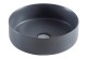 Раковина Azario 355х355х120 накладная, круглая, цвет темно-серый матовый (AZ-3134 MDG)
