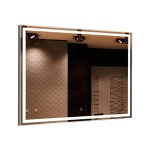 Зеркало AZARIO Ливия 1000х800, LED-подсветка с диммером, сенсорный выключатель (ФР-00001225)