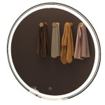 Зеркало AZARIO Olivia 800х800 влагостойкое c подсветкой и диммером (CS00066641)