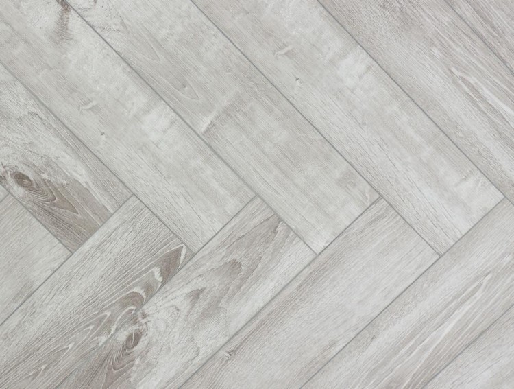 Полимерный пол SPC CronaFloor Herringbone Дуб Страсбург H005