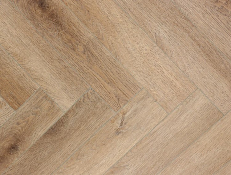 Полимерный пол SPC CronaFloor Herringbone Дуб Монпелье H004