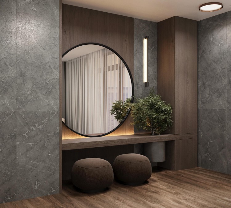 Керамогранит АНТОР ГРЕЙ / ANTHOR GREY 120*60