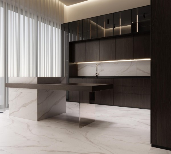 Керамогранит СТАТУАРИО СИЛК / STATUARIO SILK 120*60