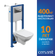 Комплект CARINA XL CO DPL EO slim + VECTOR + CORNER хром глянцевый